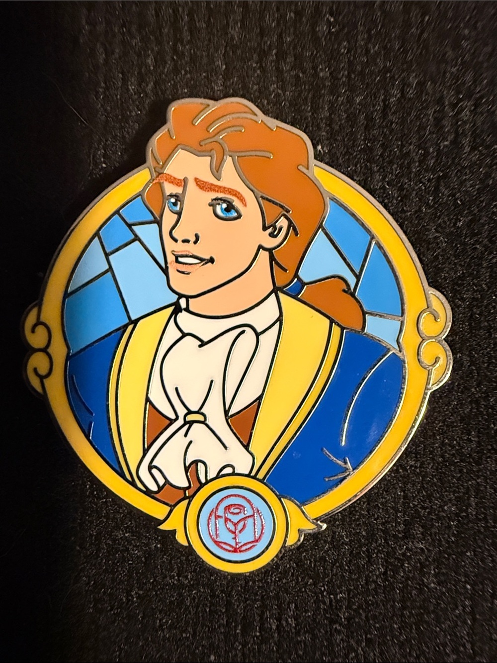 Prince Adam enamel Pin — Disney Parks Pins Beauty and the Beast